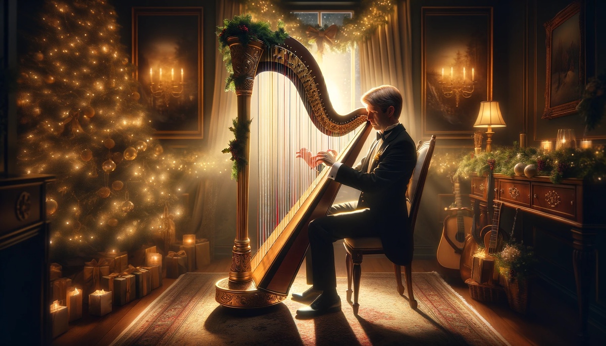 Christmas Music Countdown: Harp Music for Christmas
