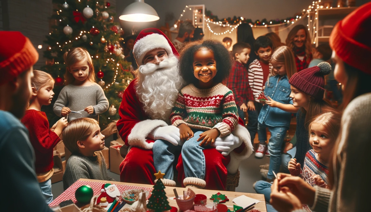 Santa Claus Comes to Kingstowne!