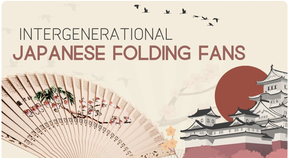 Intergenerational Japanese Folding Fans