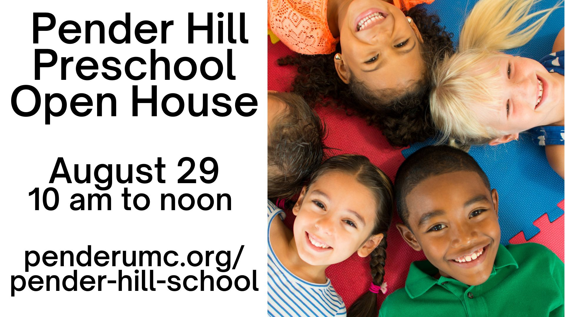 Pender Hill Preschool Open House