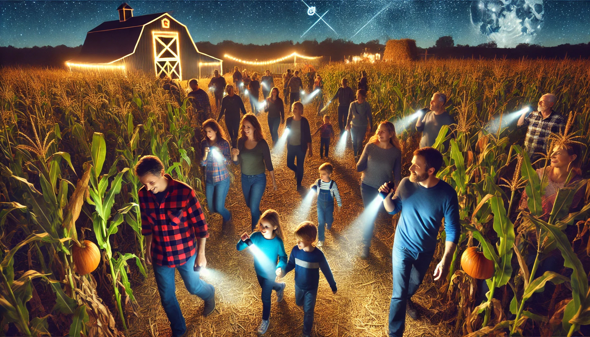 Family Flashlight Farm & Corn Maze Nights