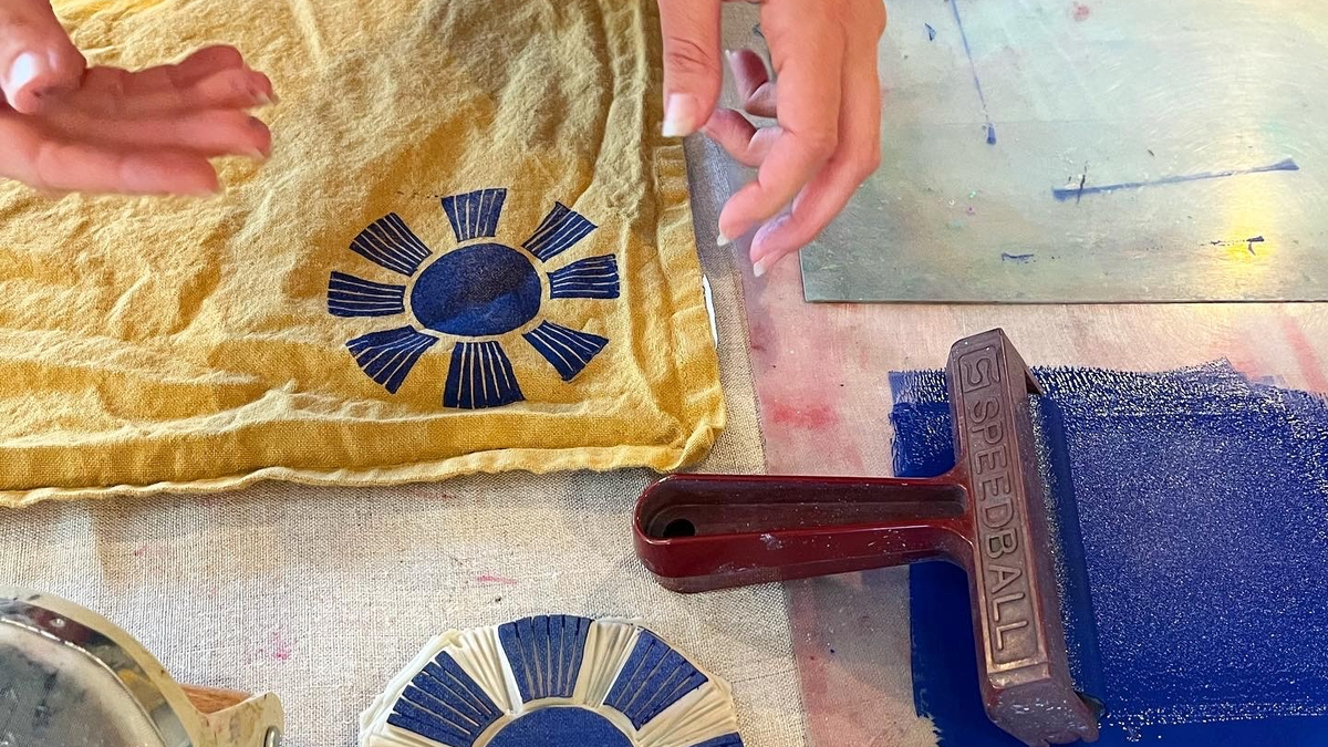 Upcycle Block Printing Program