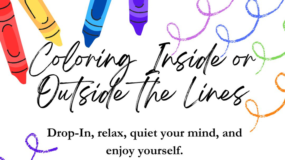 Coloring Inside or Outside the Lines – Coloring for Adults