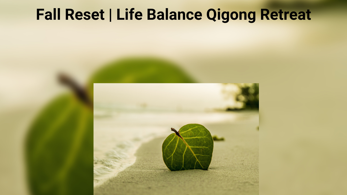 Fall Reset | Life Balance Qigong Retreat