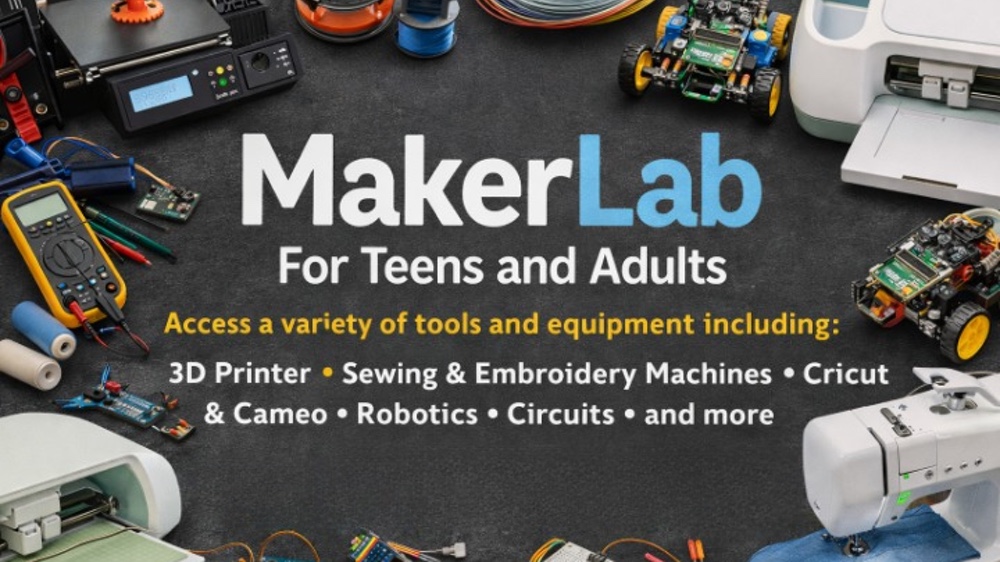 MakerLab Drop-in Hours at Herndon Library