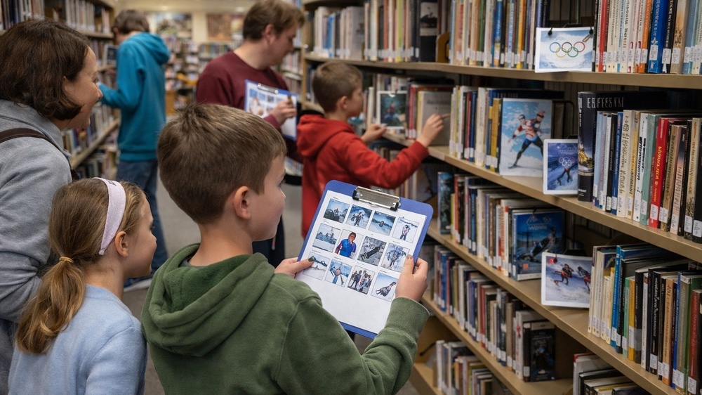 Go for the Gold Scavenger Hunt